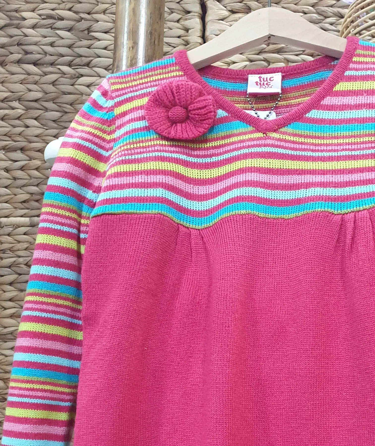 Vestido Niña punto TucTuc R190140