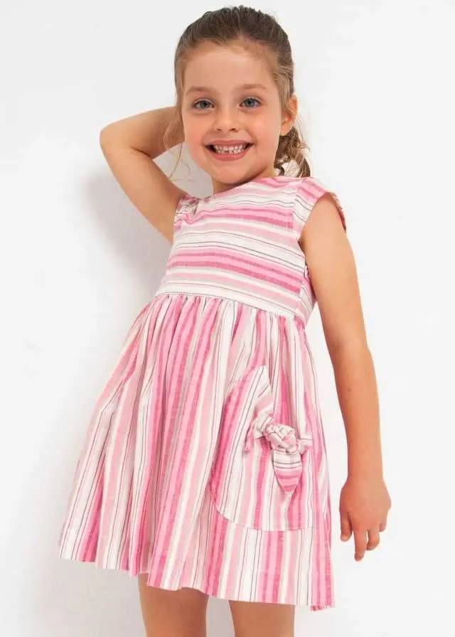 Vestido niña rayas Mayoral
