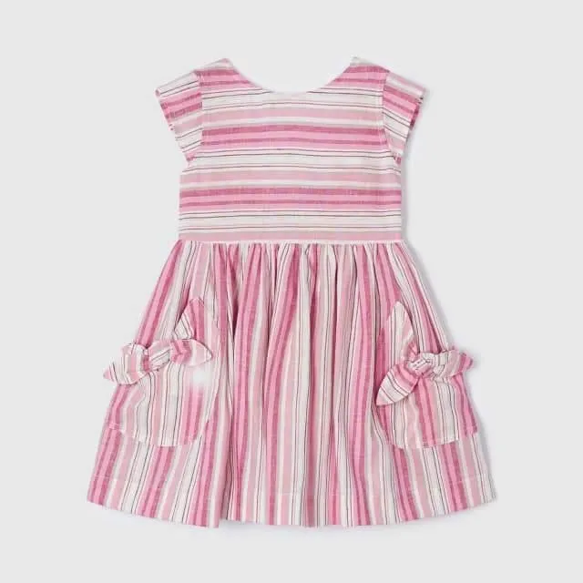 Vestido niña rayas Mayoral