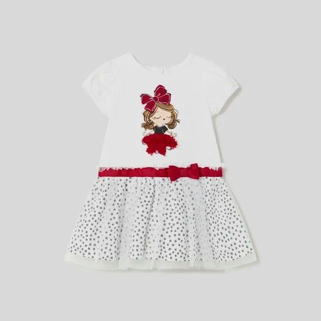 Vestido niña tul Mayoral