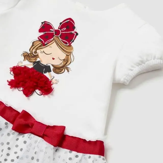 Vestido niña tul Mayoral
