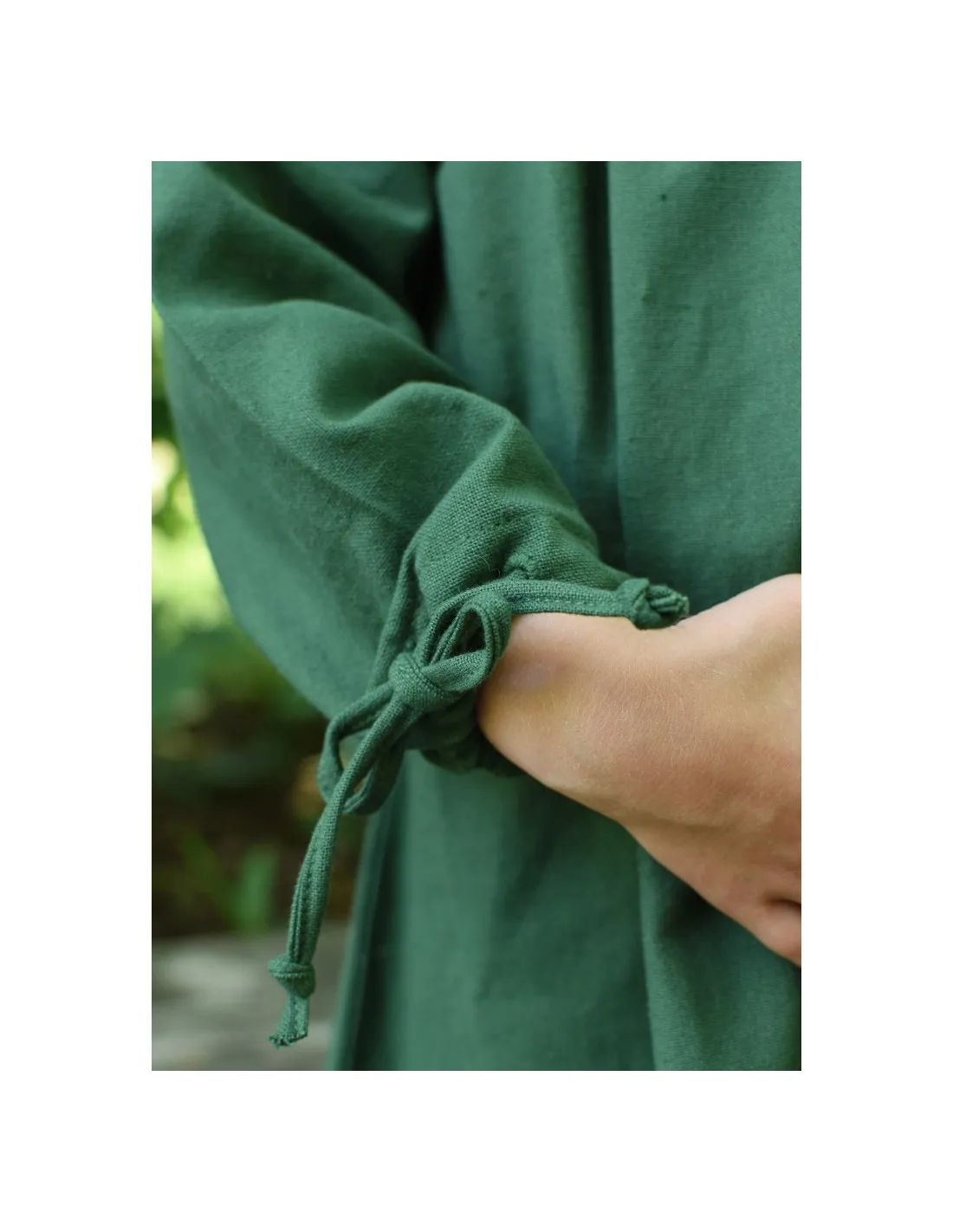 Vestido vikingo verde Ana, niña