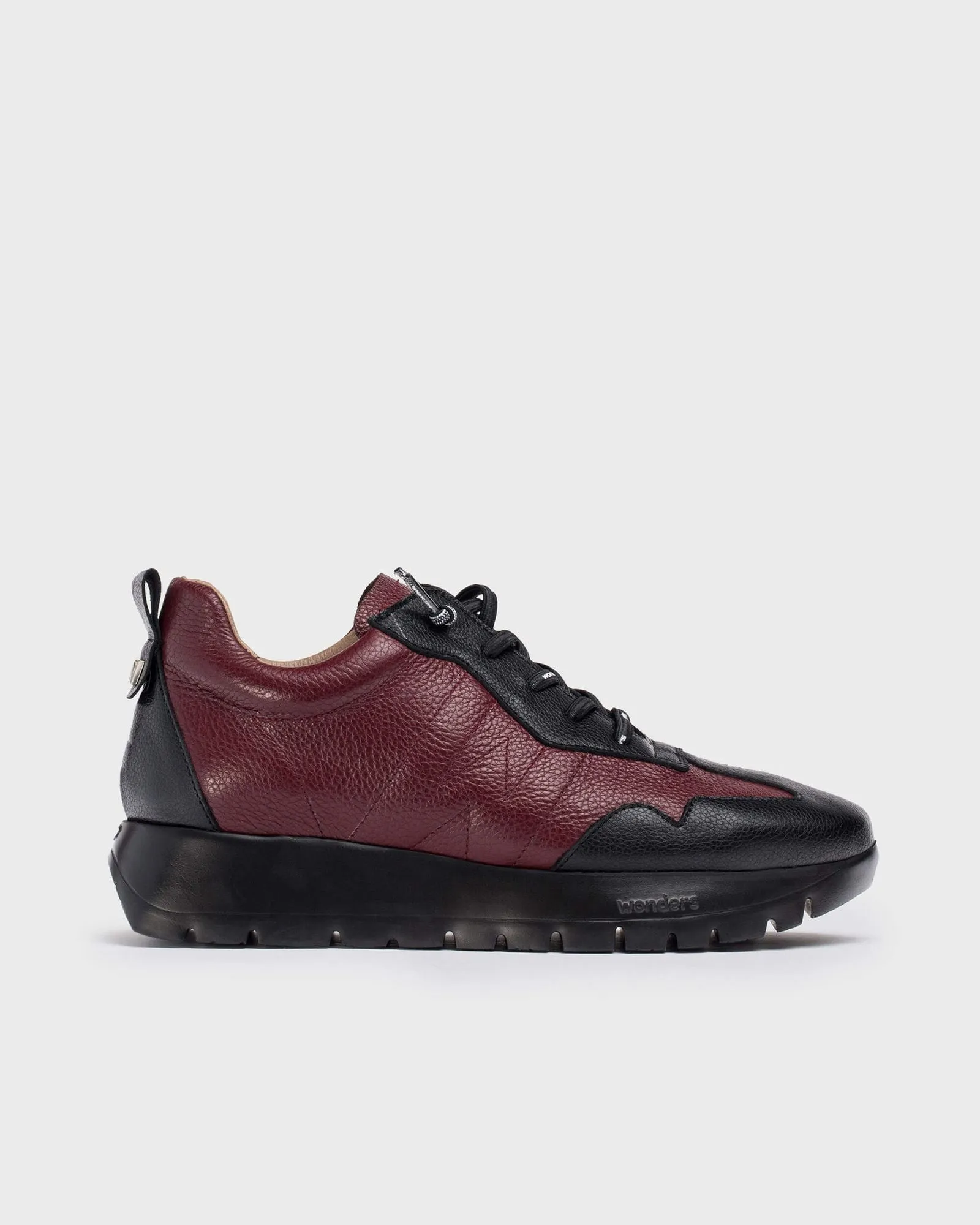 WONDERS A2450 NEGRO/VINO