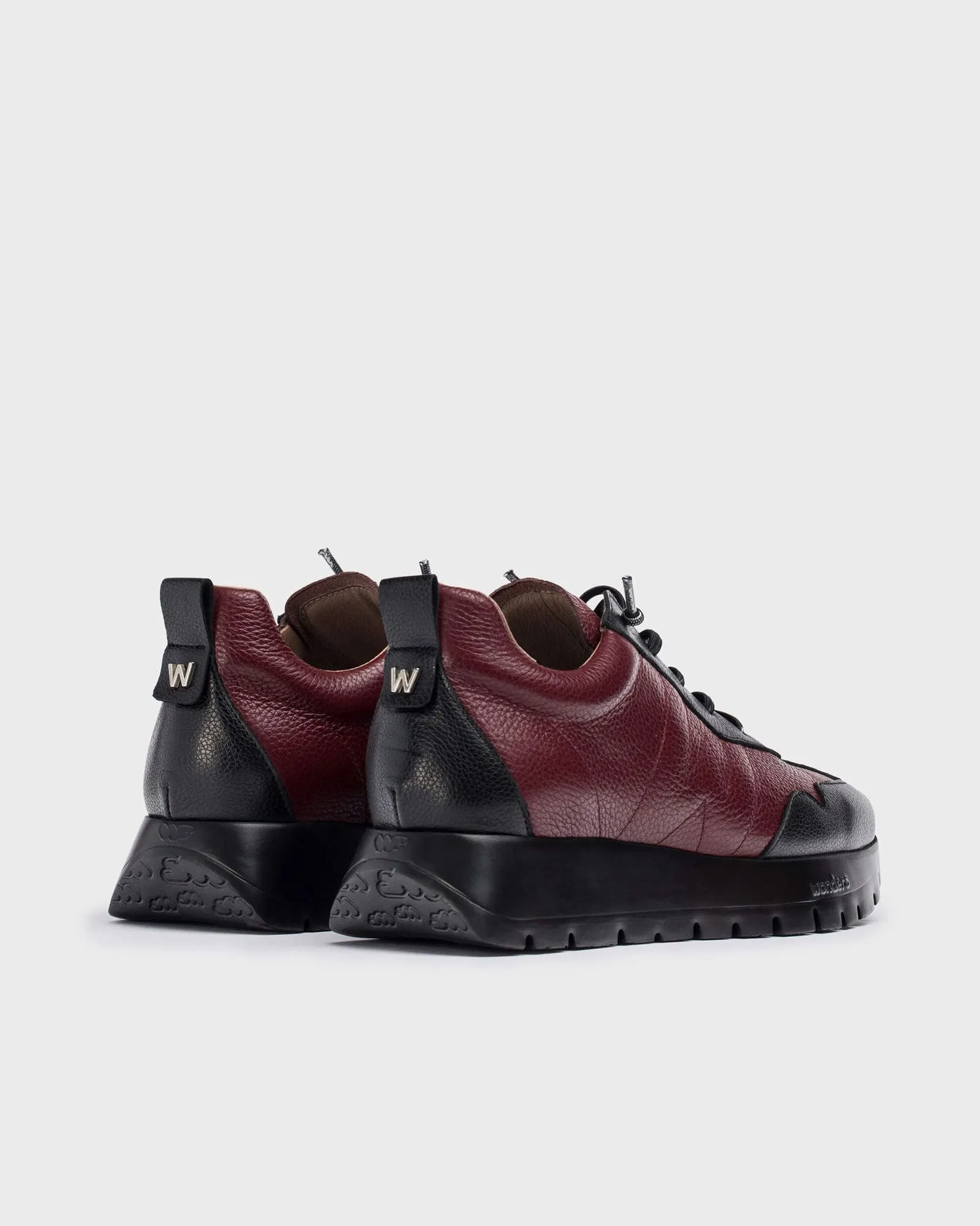 WONDERS A2450 NEGRO/VINO