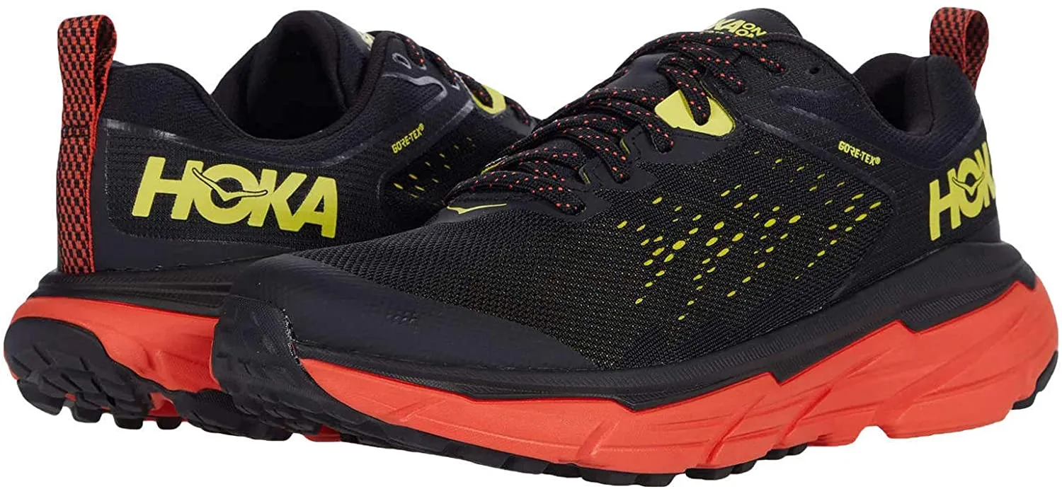 Zapatilla Hoka Challenger ATR 6 GTX Negro/Rojo