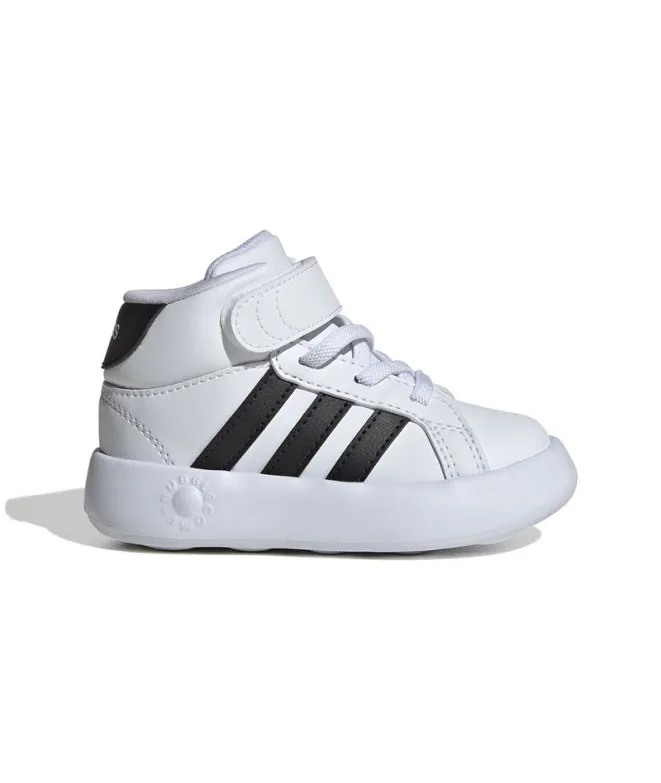 Zapatillas adidas Grand Court Mid Infantil Blanco