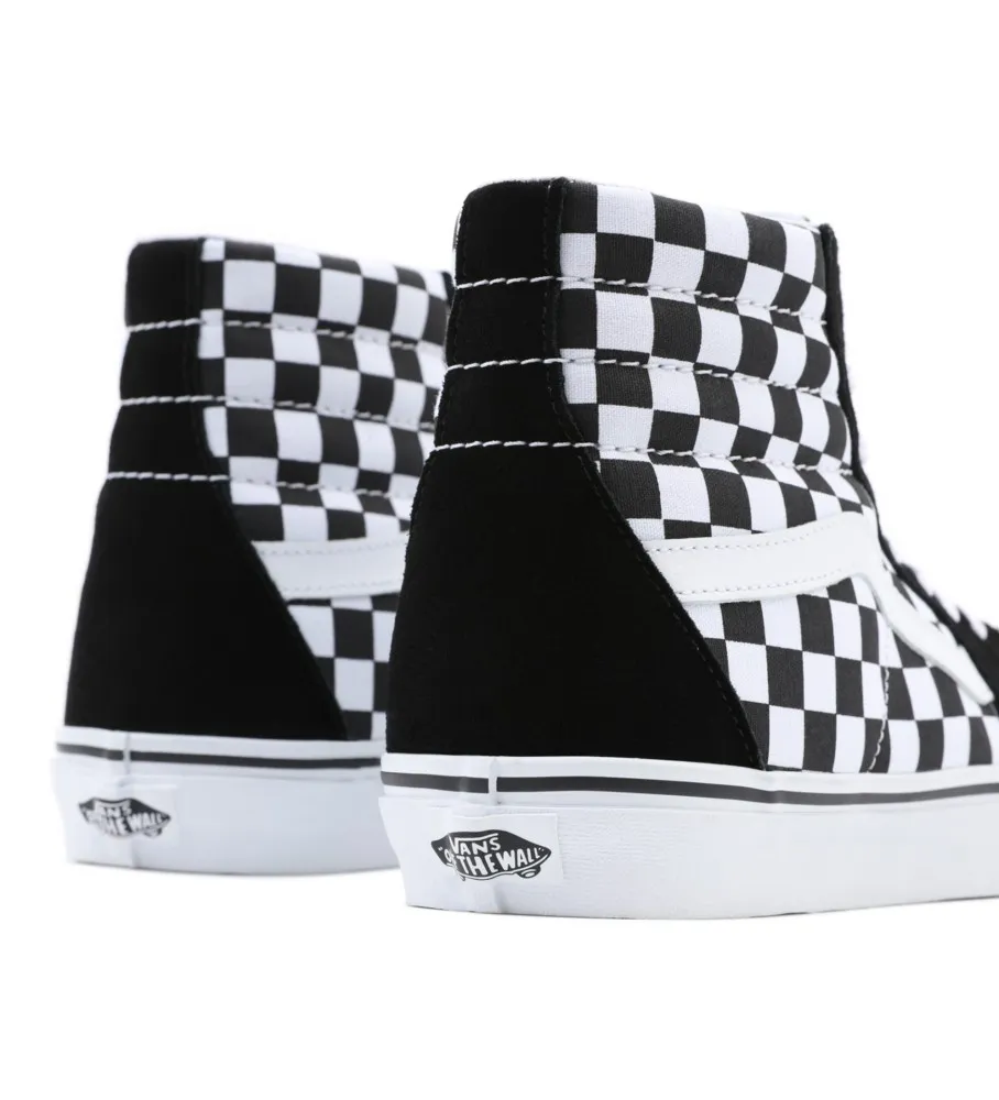 ZAPATILLAS CHECKERBOARD SK8HI NEGRO