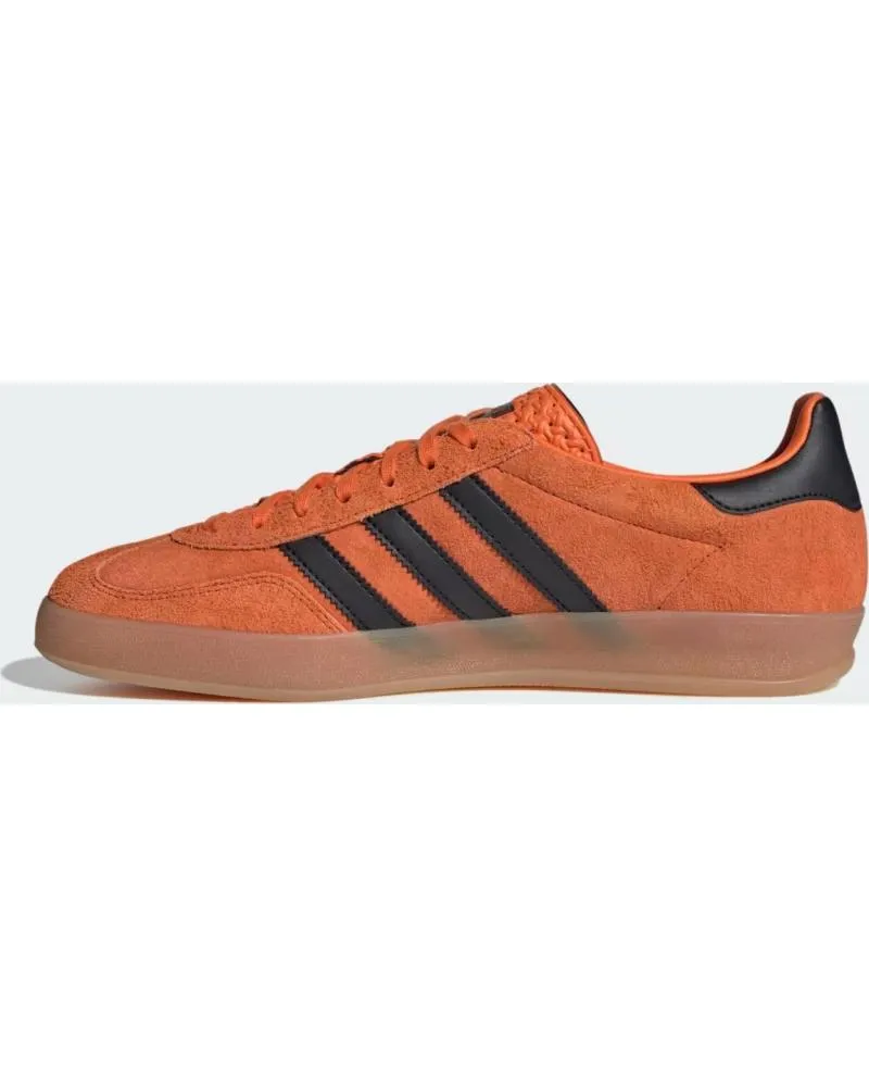ZAPATILLAS DEPORTE ADIDAS  DE HOMBRE GAZELLE INDOOR JI3905  CORE BLACK  GUM  41 13  ORANGE