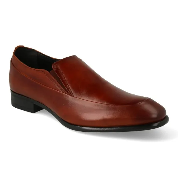 ZAPATOS MARRONES HOMBRE PIEL MOD. CARVAJAL