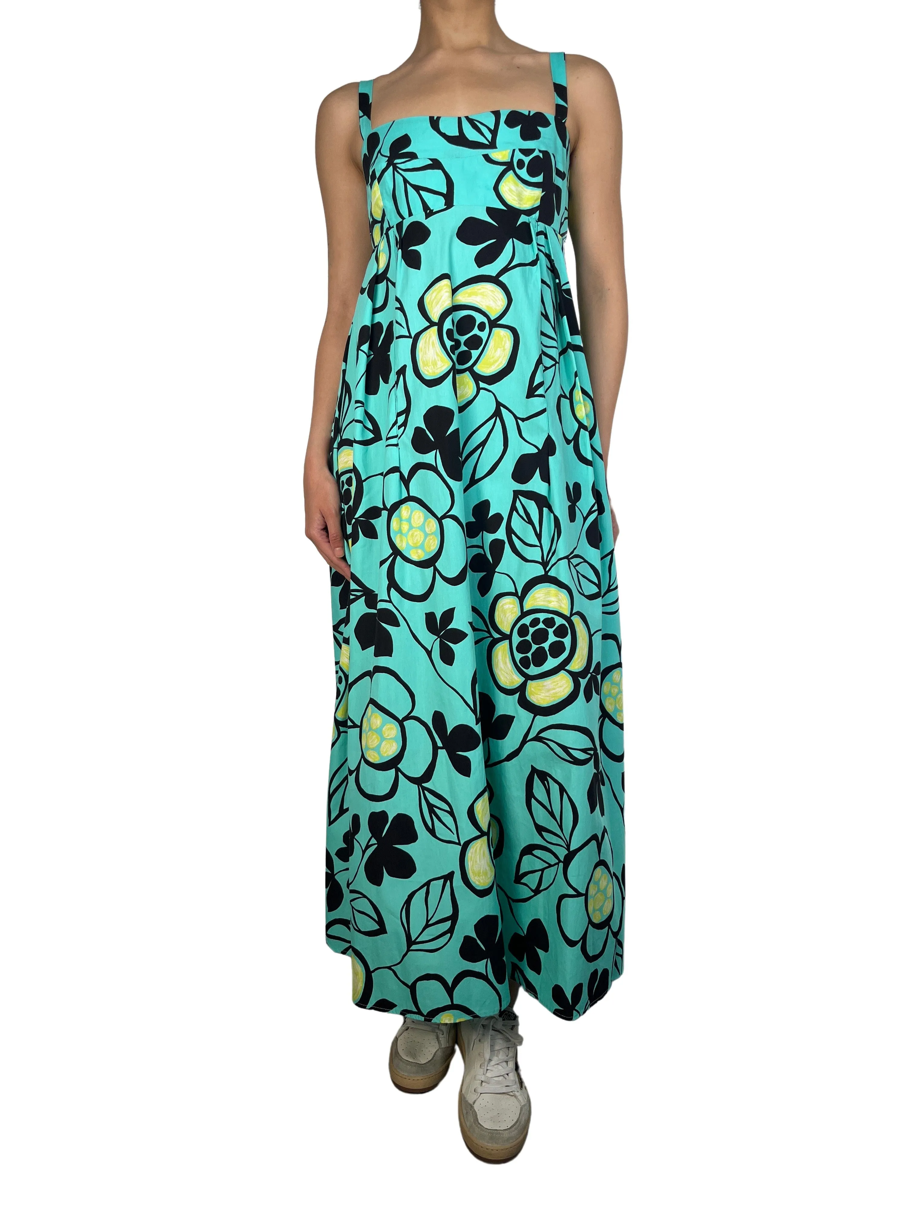 ZARA Vestido Verde Menta