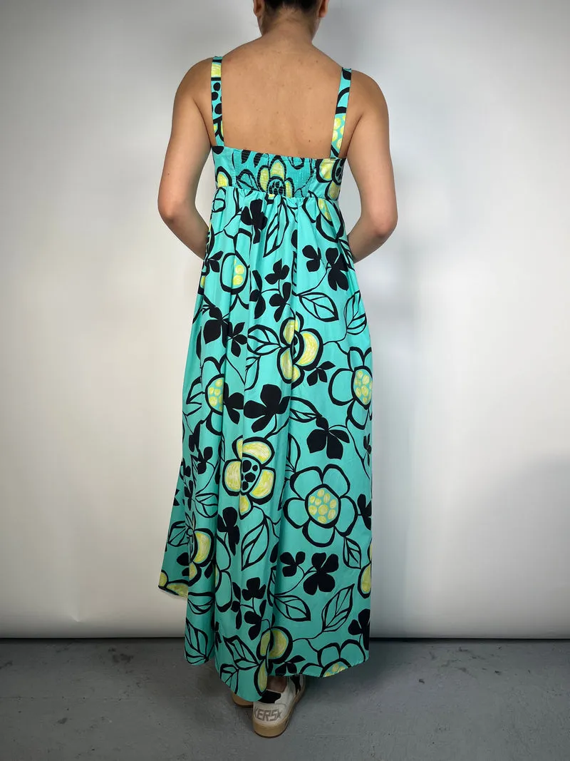 ZARA Vestido Verde Menta