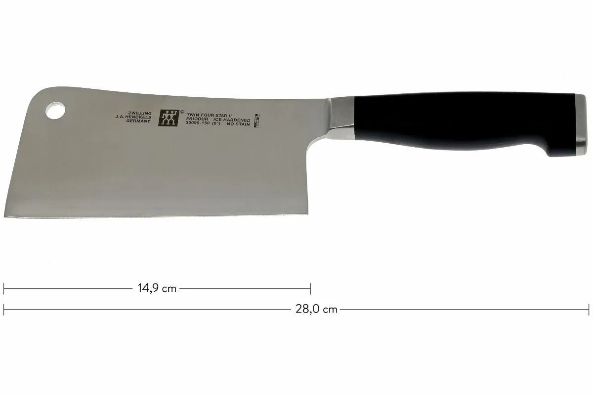 ZWILLING 30095151 FOUR STAR II HACHA DE COCINA