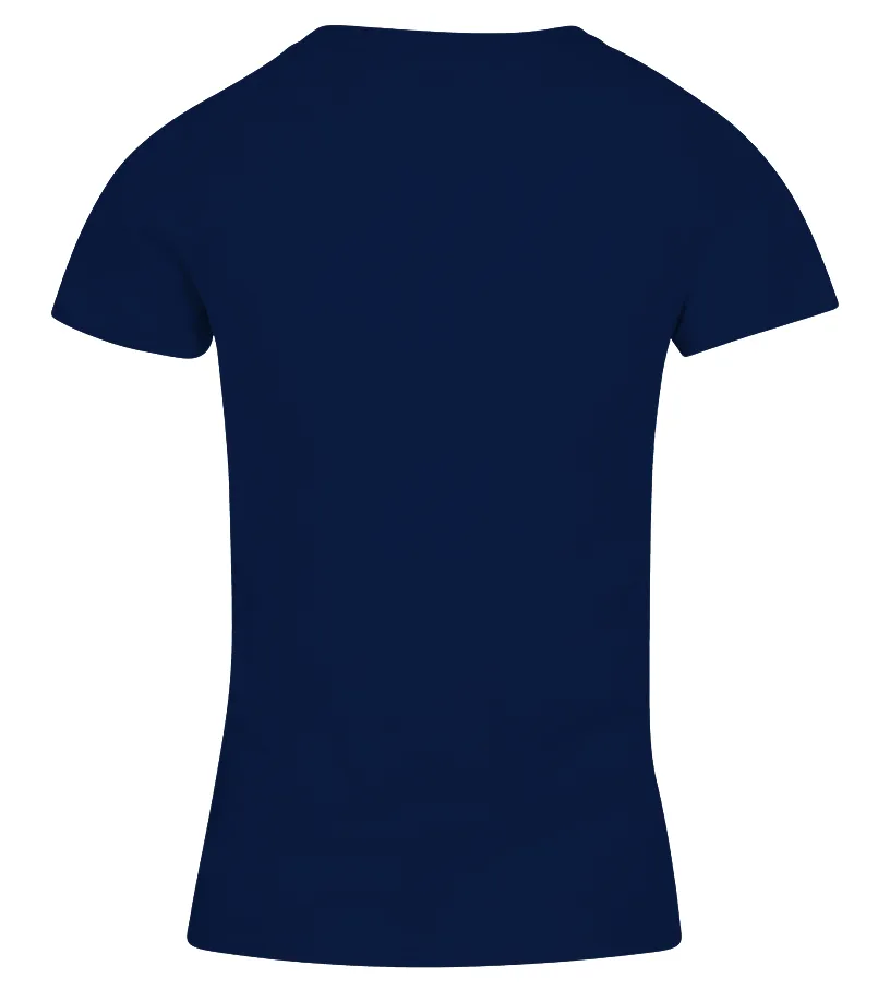 ¡Aléjate! Tengo una madrina loca y he heredado sus genes Camiseta cuello pico Mujer